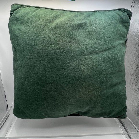 Vintage Tapestry Christmas Old World Santa Reindeer Toss Throw Pillow 16x16" - Picture 9 of 12